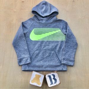 Nike Boys Dry Fit Grey Pullover Hoodie size 7